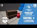 Unreal Engine 5 Tutorial - Inventory Series Part 19 Saving Loading