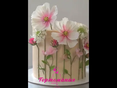 Всегда эффектно смотрится  #рецепты #оформленияторта #торт