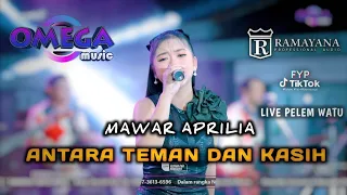 antara teman dan kasih mawar aprilia omega music live pelem watu