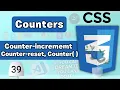 Automate Numbering with CSS Counters Reset Counter Increment Content Counters of CSS Tutorial
