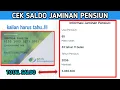 Download Lagu CARA CEK SALDO BPJS KETENAGAKERJAAN JAMINAN PENSIUN ONLINE TERBARU