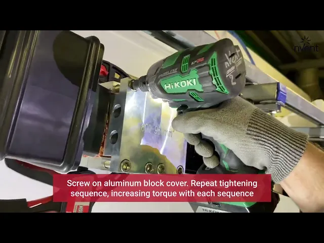 nVent ERIFLEX FleXbus Splicing Blocks Installation Video