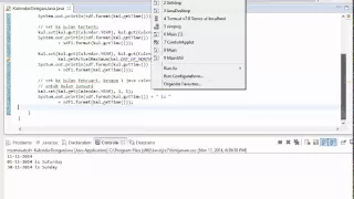 Java Easy Java Calendar 2