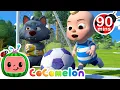 Download Lagu The Soccer (Football) Song | CoComelon | Kids Songs | Nursery Rhymes | Sleep Baby Songs