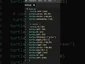 creating rose using python turtle