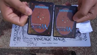 My FIRST TCGPlayer com BUYING experience REBACKED MTG Alpha card