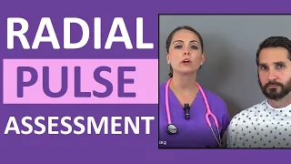 Radial Pulse Assessment and Palpation Nursing CNA Skill