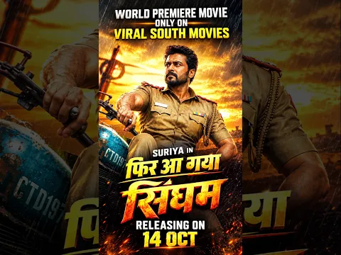 Suriya's PHIR AA GAYA SINGHAM (फिर आ गया सिंघम) Official Trailer Hindi | South Action Thriller Movie