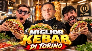 PROVIAMO IL MIGLIOR KEBAB ESISTENTE A TORINO - SIAMO DAVVERO STUPITI QUESTA È UNA GRANDE SORPRESA!