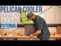 How to replace the drain plug on your IM Pelican cooler 30Qt 50Qt 70Qt