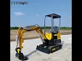 Download Lagu TYPHON Mini Excavators, made to get the job done fast.