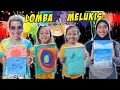 Download Lagu TANTANGAN MELUKIS DENGAN CAT AIR‼️ SIAPA YANG PALING BAGUS❓😂