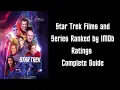 Star Trek Films and Series Ranked by IMDb Ratings Complete Guide