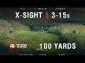 X-Sight 5 Image quality at different levels of magnification - field test