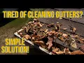 Simple Gutter Guard - Easiest Install Affordable Guaranteed