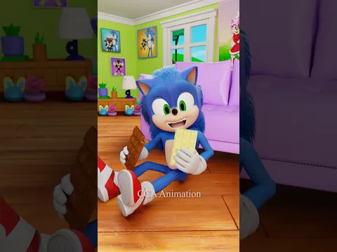 POV - SONIC Shares Food with SHADOW 😂😋 #sonic #memes #funny #shorts