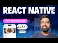 React Native Tutorial Hindi 71 - Tab Implement