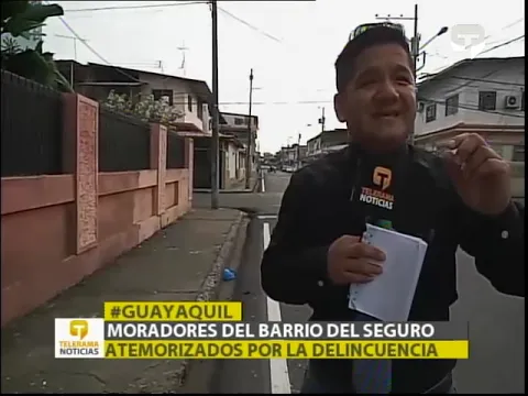 Moradores del barrio del Seguro atemorizados por la delincuencia