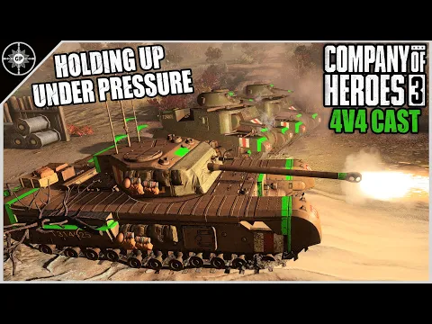 Grants and Black Princes Stand Their Ground | 4v4 Oliveto Citra | CoH3 Cast 2.0 #94