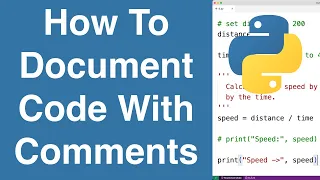 Comments Python Tutorial
