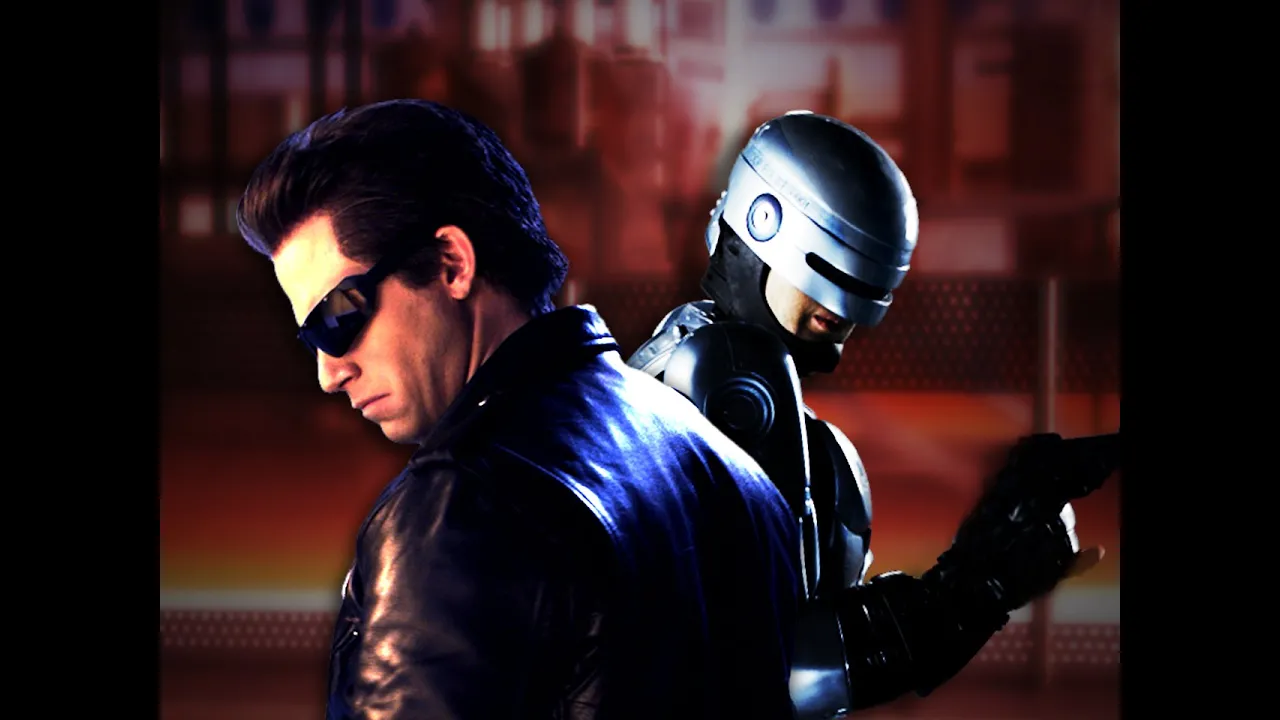 Terminator vs Robocop.  Epic Rap Battles of History