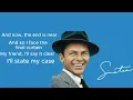 My Way - Frank Sinatra Lyrics