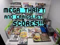Mega Thrift Store Craigslist Game Finds DS Pokemon Games RARE PS2 Games SO MUCH MORE