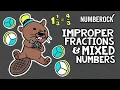 Mixed Numbers Song Converting Improper Fractions and Mixed Numbers