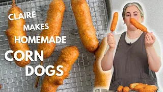 Claire Saffitz Makes The Ultimate Homemade Corn Dog