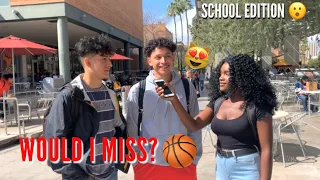 if i shoot my shot would i miss public interview