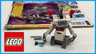 Weird LEGO Set 11938 Robot - Polybag from "Marvellous" Magazine