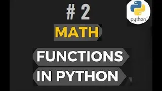 Math Functions in Python How To Use Math Functions In Python Part