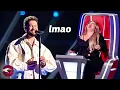 When Celebrities Audition For The Voice And PRANK The Coaches!