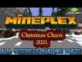 Mineplex Christmas Chaos 2021 Maze Guide All Secrets