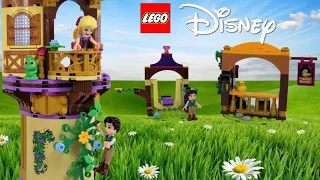 LEGO Disney Rapunzel's Tower  43187 Unboxing | Speed Build