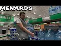 Menards shopping and more vlog