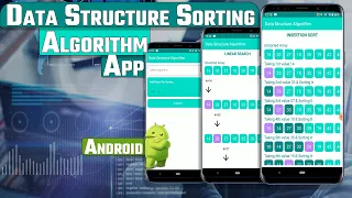 Data Structure Sorting Algorithm Simulation App Android App Ideas