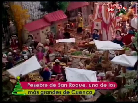 Pesebre de San Roque, uno de los más grandes de Cuenca
