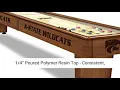 Holland Bar Stool Co Kentucky State University 12 Shuffleboard Table by The