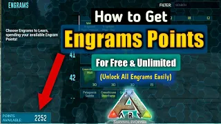 How to Get Unlimited Engram Points for Free - ARK Survival Evolved Mobile Unlock All Engrams
