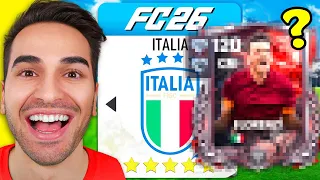 IL MIO NUOVO CENTROCAMPISTA AL 125 PER L'ITALIA SU FC!!