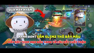 Tuấn gaming online | Rank Đơn Cầm Slimz Thỏ Bảy Màu Vẩy Nát Team Bạn Đầu Game Và Cái Kết Cuối Trận