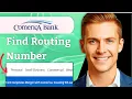 How To Find Routing Number On Comerica Bank 2026 Step by Step