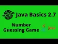 Number Guessing Game - Java Basics 2 7