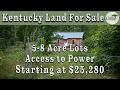 Kentucky Land For Sale-Tucker Hollow Wayne Co KY