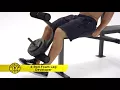 Golds Gym Weight Lifting Bench Press Workout Exercise Fitness Strength