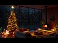 Lagu Warm Winter Ambience • Cozy Crackling Logs \u0026 Soothing Glow for Sleep and Relaxation