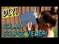How To Make A Solar Eclipse Viewer ONLY 2 MINUTES How To With Kristin