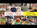 FLUSHING Queens New York City - 24 hours FOOD TOUR Bonus how to go from Manahattan via subway