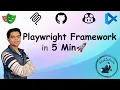 Build Playwright Test Automation Framework in 5 Minutes MCP Server VS Code GitHub Copilot